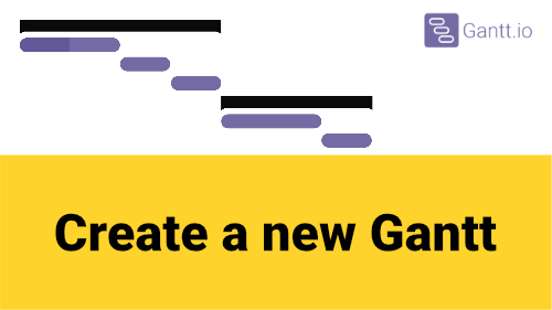 Create a new Gantt