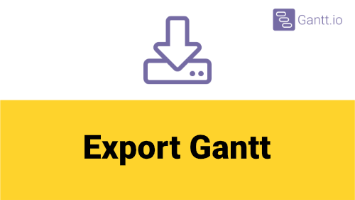 Export Gantt