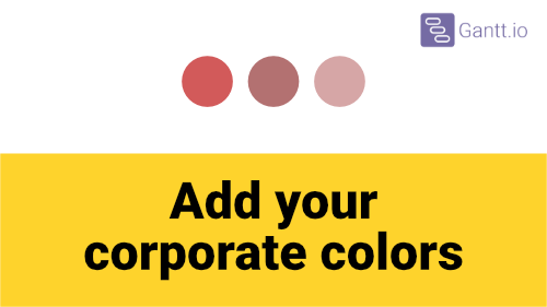 Add your corporate colors