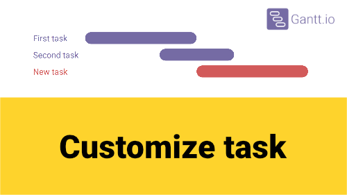 Customize task